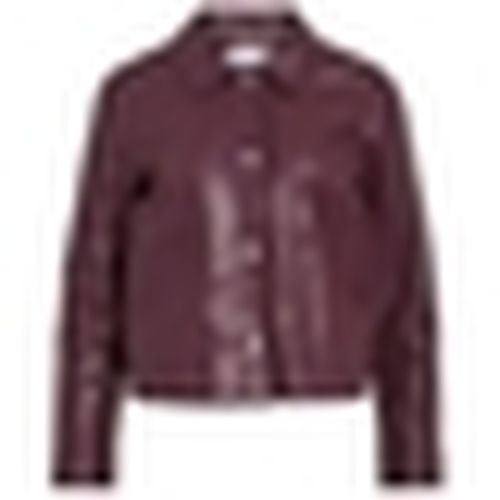 Giacca in pelle Noos Hellium Jacket - Fig - Vila - Modalova
