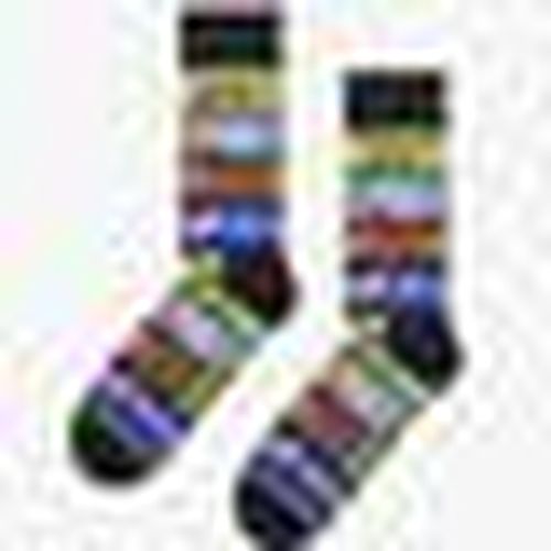 Calzini alti Fox Stripe Sock - Happy Socks - Modalova