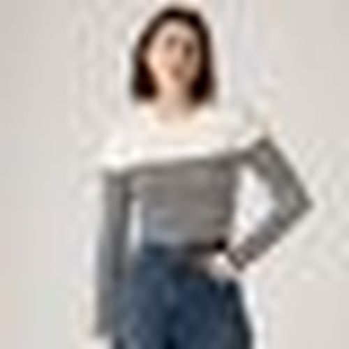 Maglione A0719 0036 - ADRIENNE STRIPE-EGRET - Levis - Modalova