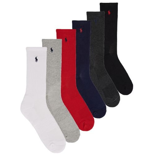 Calzini PRF CTN ICN-CREW SOCK-6 PACK - Polo ralph lauren - Modalova