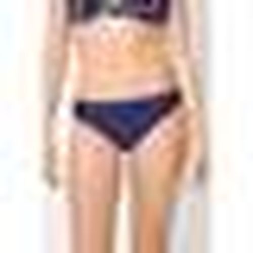 Costume componibile slip bikini basic blu navy - Ysabel Mora - Modalova