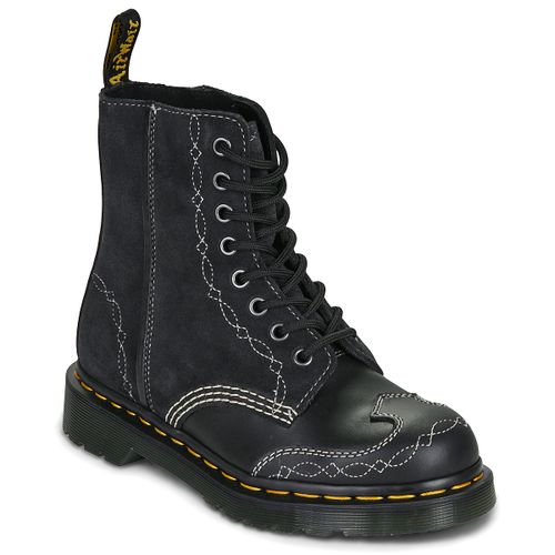 Stivaletti 1460 RODEO BLACK CLASSIC PULL UP+BRONX SUEDE - Dr. martens - Modalova