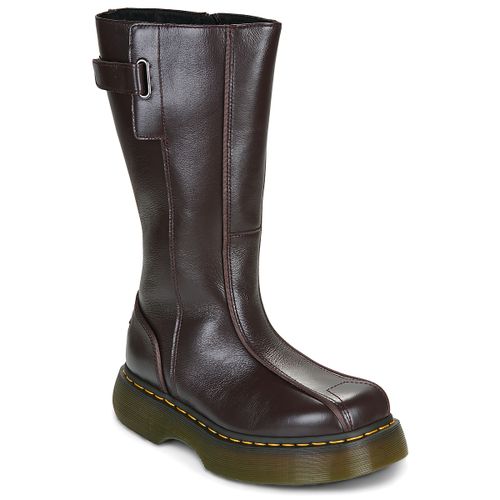 Stivaletti BUZZ HIGH BOOT DARK BROWN MILLED GLOSS - Dr. martens - Modalova