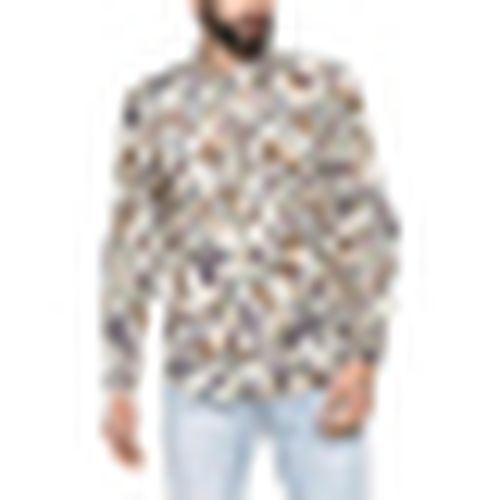 Camicia a maniche lunghe Coreana Lino - Carrera Jeans - Modalova