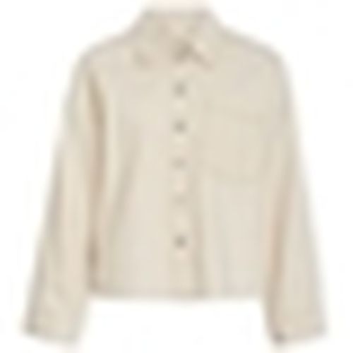 Mantella Maj Denim Jacket - Ecru - Vila - Modalova