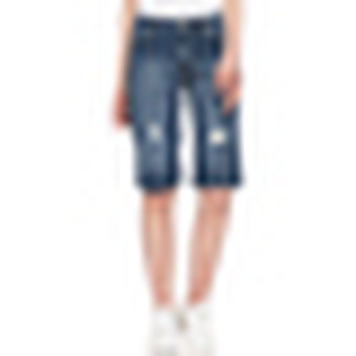 Shorts Denim Destroyed - Carrera Jeans - Modalova