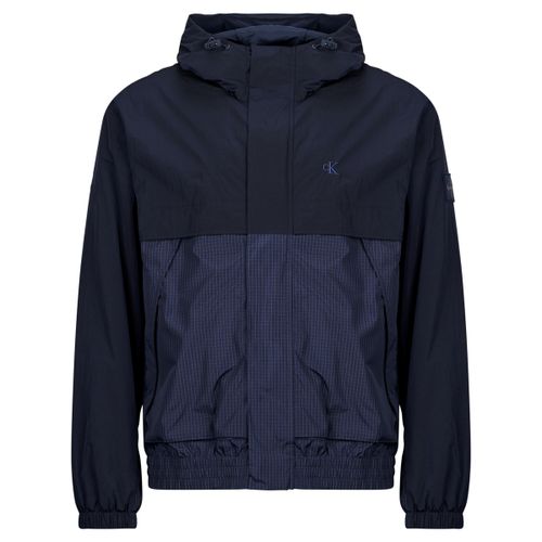 Giacca a vento LS LTWT NYLON MIXED MEDIAWINDBR - Calvin Klein Jeans - Modalova
