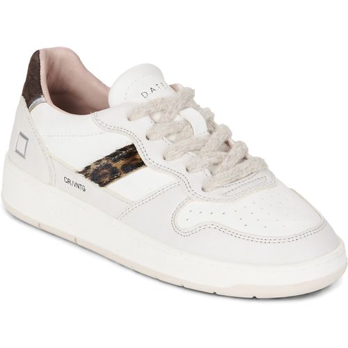 Sneakers basse COURT 2.0 VINTAGE IVORY-LEOPARD - D.a.t.e. - Modalova