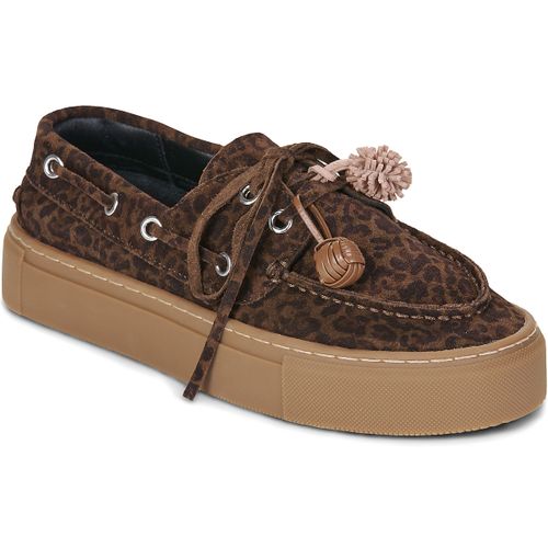 Scarpe CALETTA SUEDE LEOPARD - D.a.t.e. - Modalova