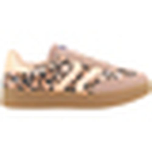 Sneakers basse donna sneakers GB1048 LEOPARDATO - Gold&gold - Modalova