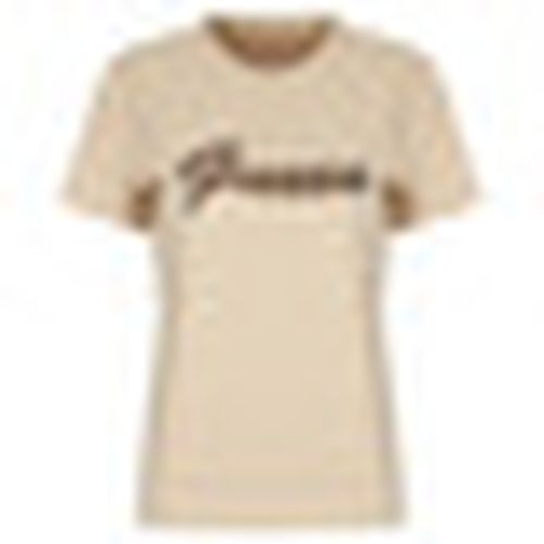 T-shirt SS CN BEADS SCRIPT TEE - Guess - Modalova