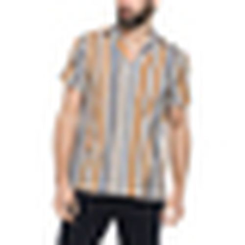 Camicia a maniche corte Bowling Lino - Carrera Jeans - Modalova
