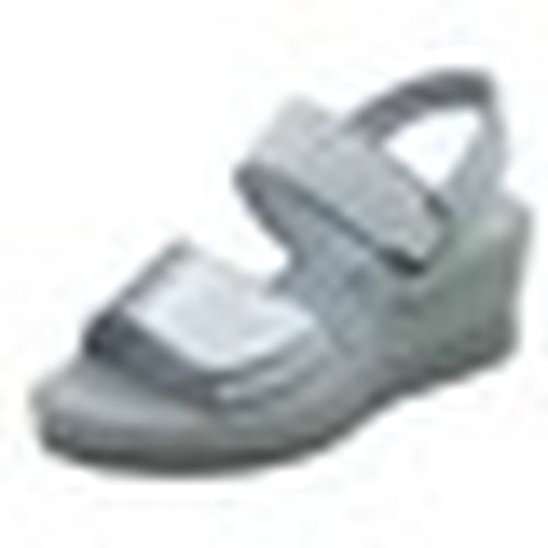 Sandali con zeppa 1283622 Nappa Argento - Enval - Modalova