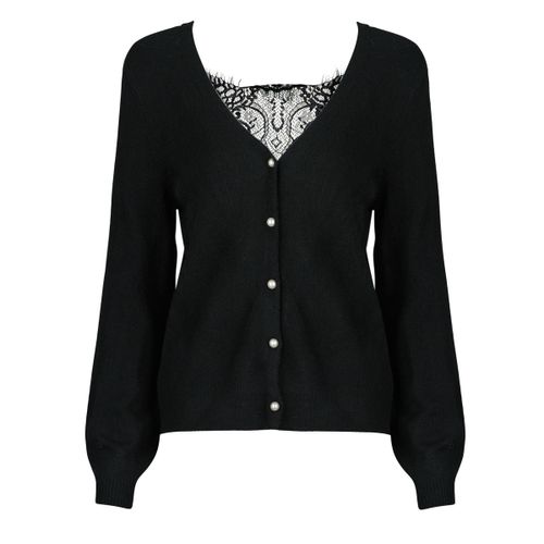 Gilet / Cardigan ONLADELE LS LACE MIX REVERS CARDI - Only - Modalova