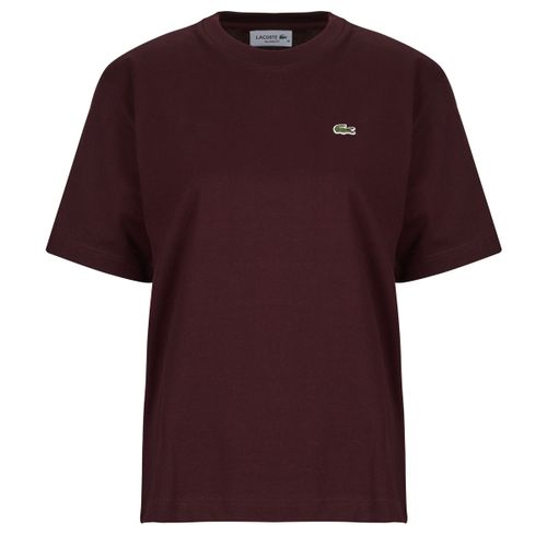 T-shirt T-shirt en coton doux relaxed fit - Lacoste - Modalova