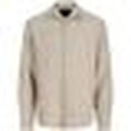 Camicia a maniche lunghe 12293563 LAWRENCE LINEN-SILVER LINING - jack & jones - Modalova