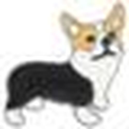 Spilla Clio Blue chien Corgi - Clio Blue - Modalova