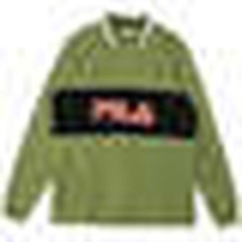 Polo maniche lunghe Um Deep Lichen - Fila - Modalova