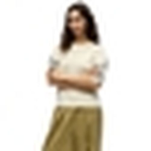 Camicetta Flora Knit - Birch/Black - Object - Modalova