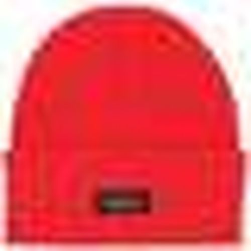 Berretto Cappello Uomo Label Beanie Red - Dolly Noire - Modalova