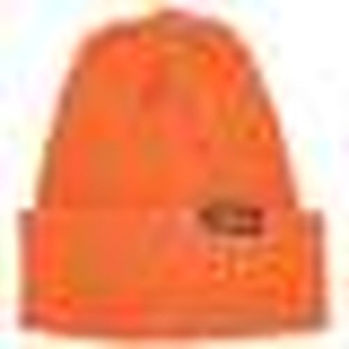 Berretto Cappello Uomo Black Label Basic Low Beanie Orange - Atipici - Modalova