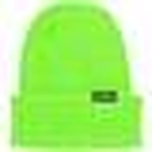 Berretto Cappello Uomo Black Label Basic Low Beanie Lime - Atipici - Modalova