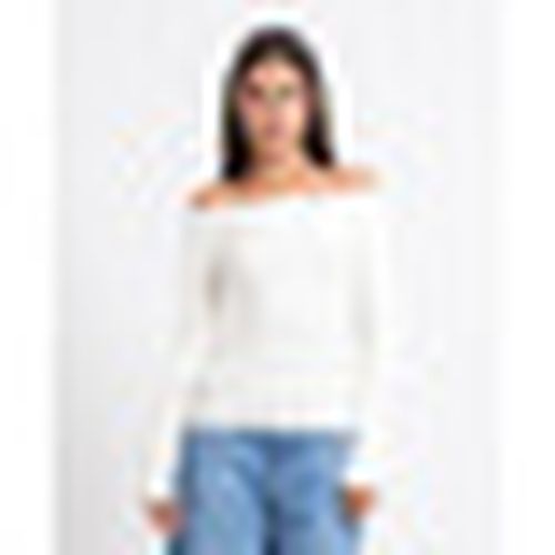 Maglione Pullover donna con scollo Bardot - Guess - Modalova