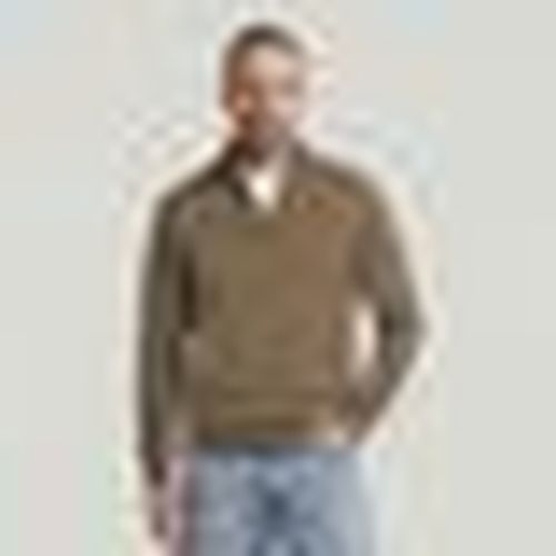 Felpa D30783-E813 CORE REFINED HALF ZIP-J248 FOSSIL - G-Star Raw - Modalova