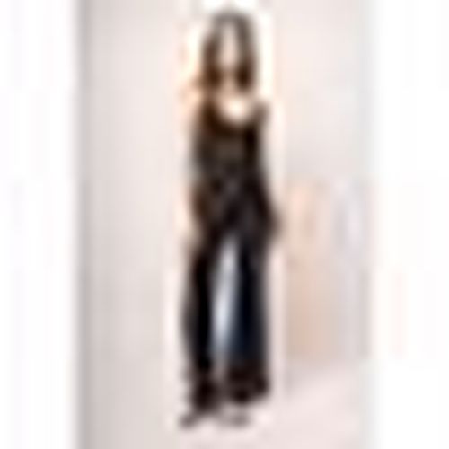 Camicetta Top con pizzo misto lino notte - Nuna Lie - Modalova
