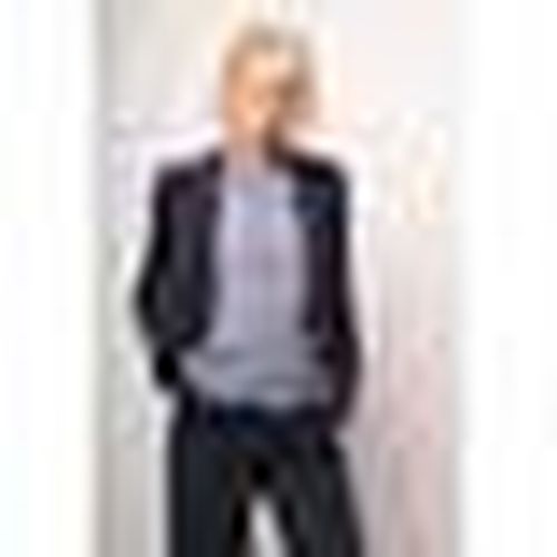 Giacca Blazer basic monopetto misto cotone - Nuna Lie - Modalova