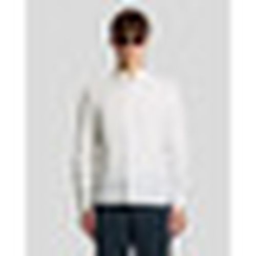 Camicia a maniche lunghe LW2440V SILK FINISH POPLIN SHIRT-626 WHITE - Lyle & Scott - Modalova
