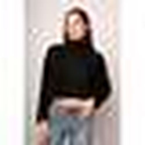 Felpa Pull a poncho con bottoni - Nuna Lie - Modalova