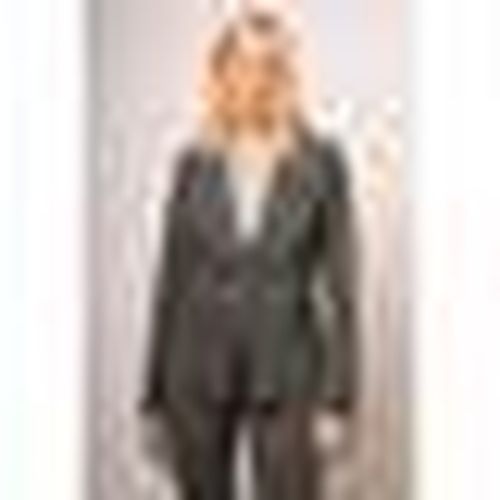 Giacca Blazer monopetto in gessato - Nuna Lie - Modalova