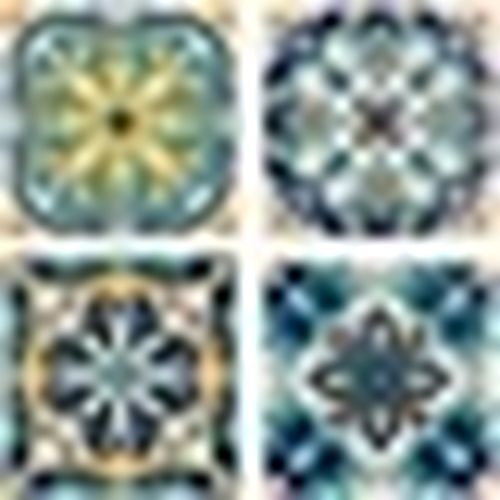 Set da tavola Set 4 Sottobicchieri Stile Cementine - Signes Grimalt - Modalova