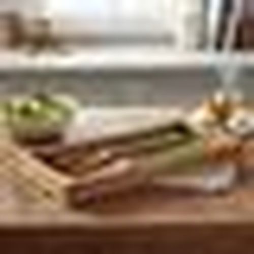 Set da tavola Set Cucchiaio E Forchetta In Legno Di Acacia - Signes Grimalt - Modalova