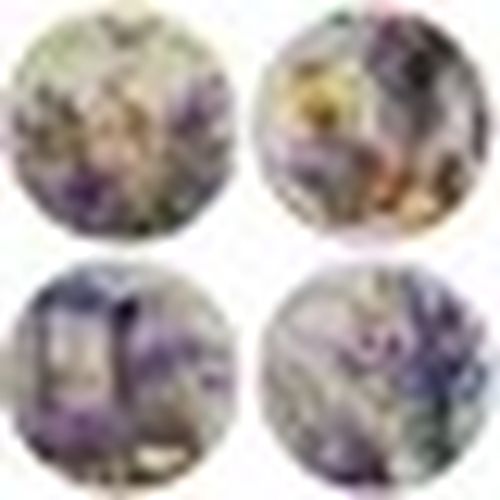 Set da tavola Sottobicchieri Lavanda Acquerello Set 4 - Signes Grimalt - Modalova