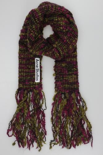 Damen Schal, mehrfarbig, Alpaka, Mohair, Synthetik, Wolle - Second Hand - Acne Studios - Modalova