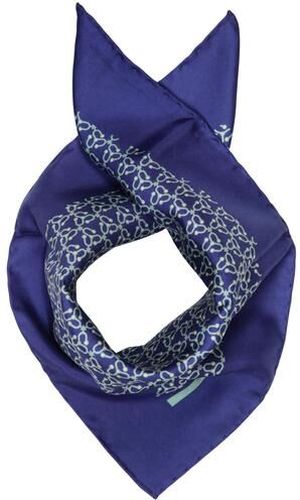 Hermes Damen Schal, marineblau, Seide - Second Hand - Hermès - Modalova