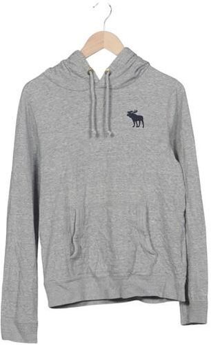 Herren Kapuzenpullover, grau, Gr. L, Baumwolle - Second Hand - Abercrombie & fitch - Modalova