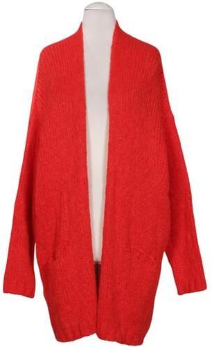 Damen Strickjacke, rot, Gr. XS, Alpaka, Merino, Synthetik - Second Hand - American vintage - Modalova