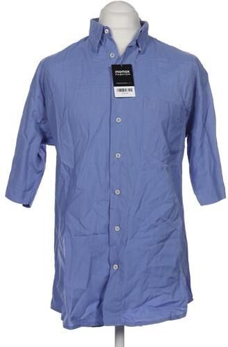 Herren Hemd, blau, Gr. 40, Baumwolle - Second Hand - Artigiano - Modalova