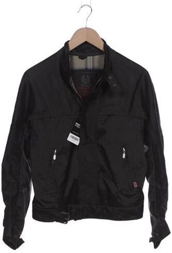 Herren Jacke, schwarz, Gr. EU 44, Baumwolle, Synthetik, Viskose - Second Hand - Belstaff - Modalova