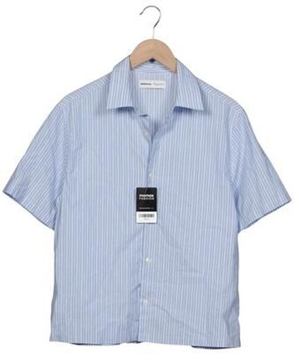 Herren Hemd, hellblau, Gr. XS, Baumwolle - Second Hand - Bershka - Modalova