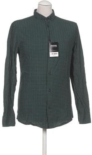 Herren Hemd, grün, Gr. S - Second Hand - Bershka - Modalova