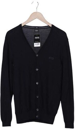 By Hugo Herren Strickjacke, marineblau, Gr. L, Schurwolle - Second Hand - BOSS - Modalova