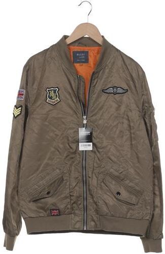 Herren Jacke, grün, Gr. XL, Synthetik - Second Hand - Blend - Modalova