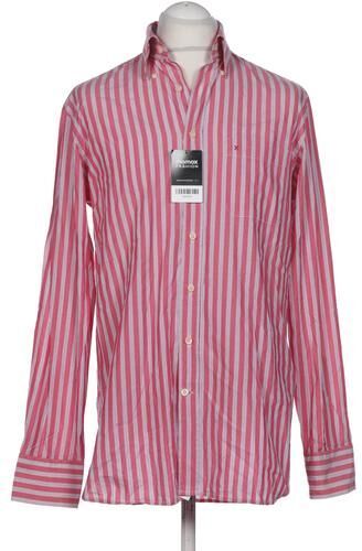 Herren Hemd, pink, Gr. M, Baumwolle - Second Hand - Brax - Modalova