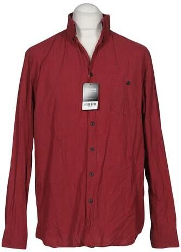 Herren Hemd, rot, Gr. 43, Baumwolle - Second Hand - Brax - Modalova