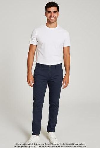 Herren Stoffhose, marineblau, Gr. W36 L30, Elasthan, Baumwolle - Second Hand - Brax - Modalova