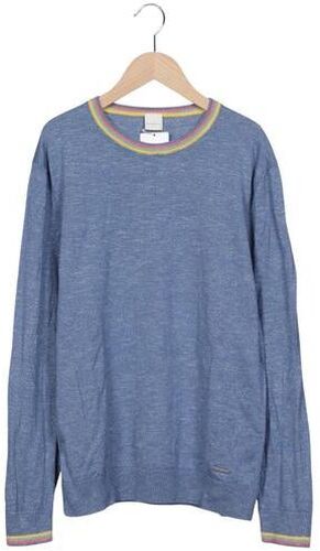 Herren Pullover, hellblau, Gr. L, Baumwolle, Synthetik - Second Hand - Bugatti - Modalova